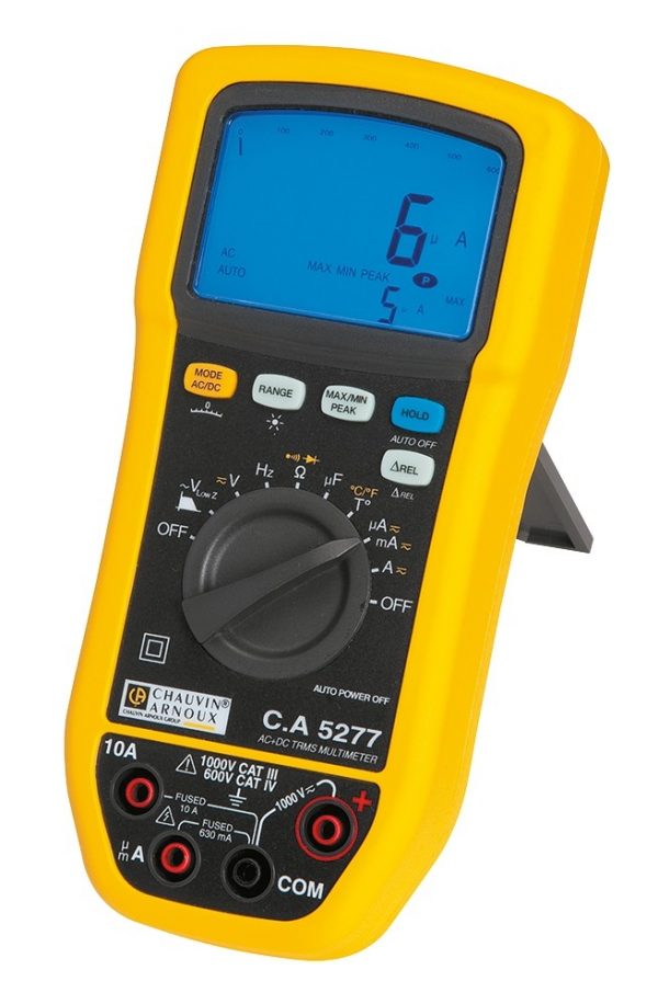 Chauvin Arnoux CA 5277 Digital Multimeter True RMS, AC Current, AC Voltage, Capacitance2
