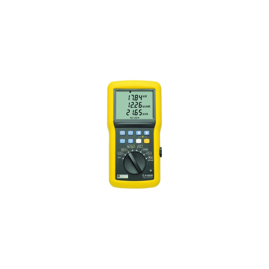 CA 8220 Power and Motor Maintenance Analyser with MN93A Clamp