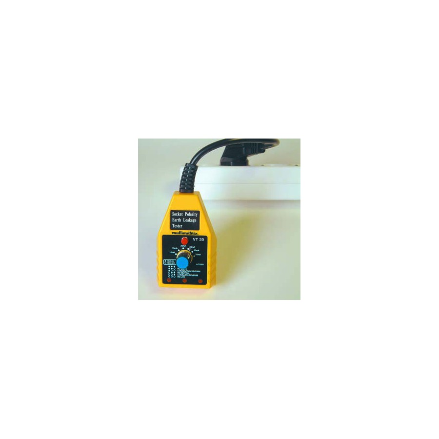 VT 35 Socket and RCD Tester