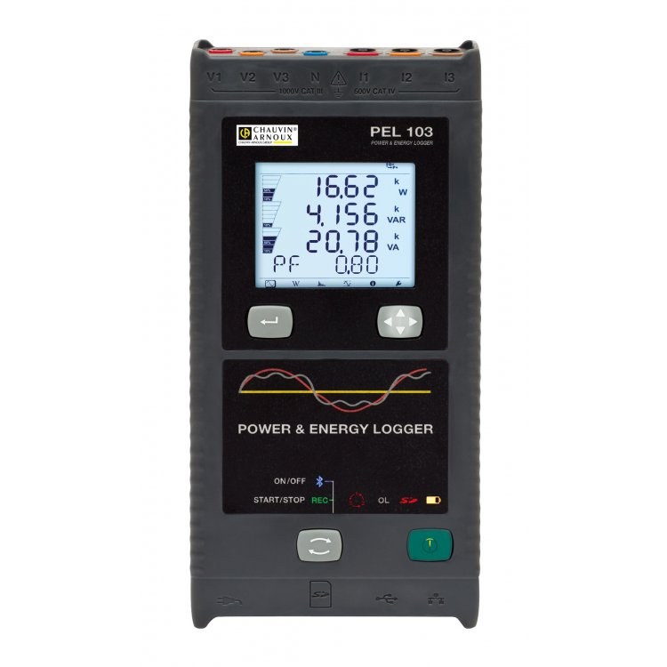 Chauvin Arnoux PEL103 Power and Energy Logger — PROMO Kit - Image 6