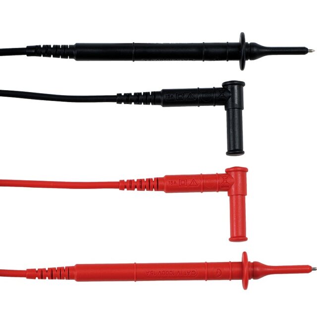 Chauvin Arnoux PVC leads/test probes 1.5m CAT4 1kV CM4 x2